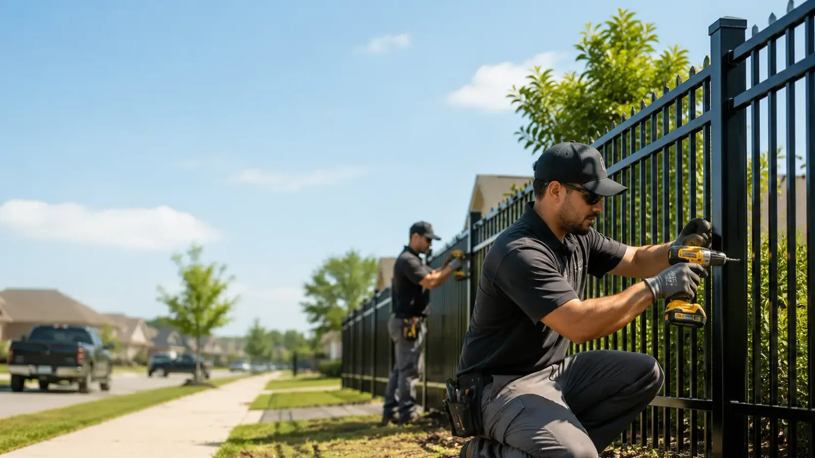 Metal Fence Installation in Southborough, MA
